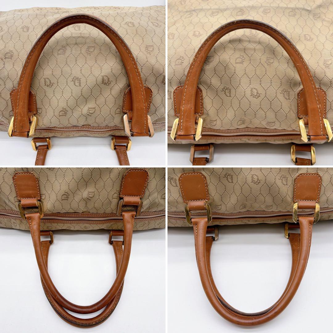 【ディオール】ボストンバッグ 旅行バッグ 大容量 折りたたみ可能 ハニカム 総柄