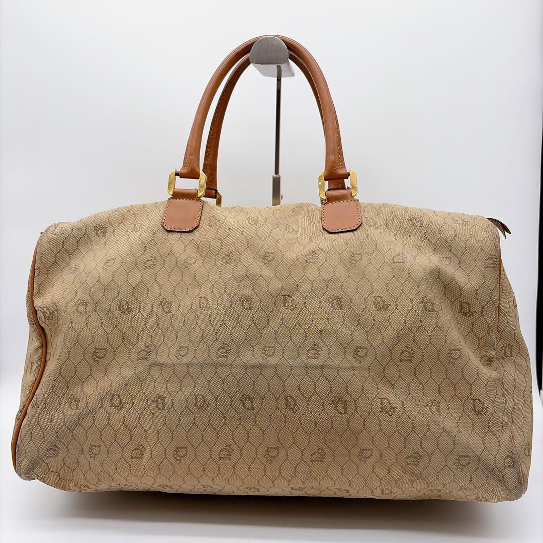 【ディオール】ボストンバッグ 旅行バッグ 大容量 折りたたみ可能 ハニカム 総柄