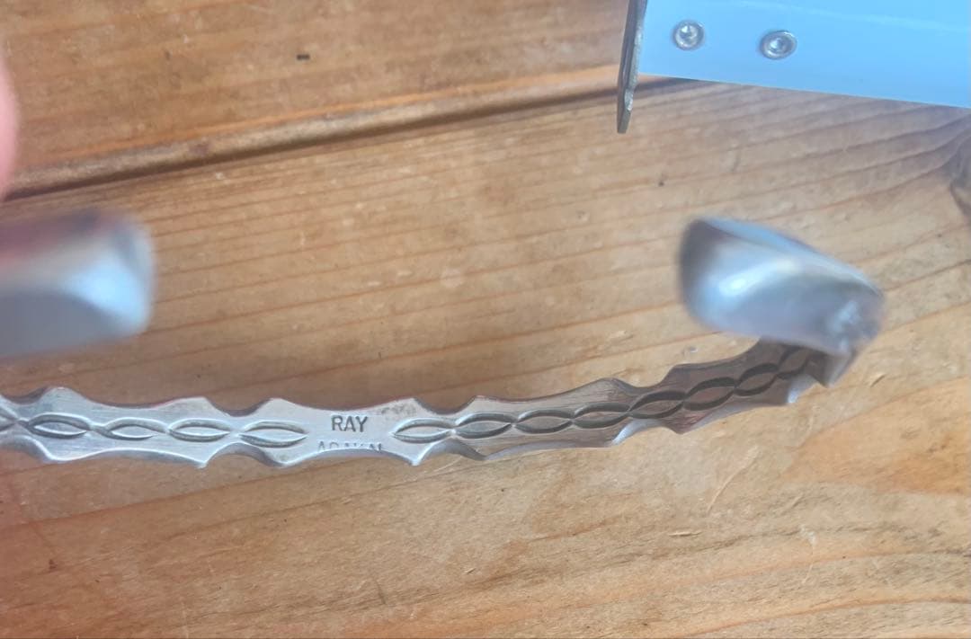 【RAY ADAKAI】レイアダカイ ジグザグ ブレスレットサイズM