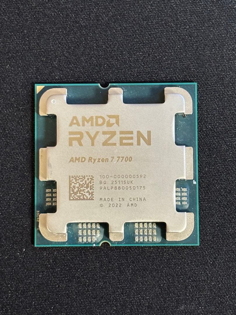 【動作品】Ryzen 7 7700【使用6ヶ月】