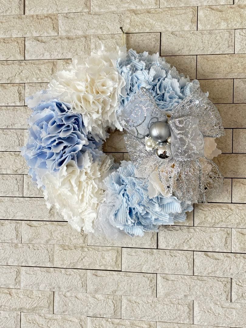 【香香様オーダー品】ハンドメイド　ファブリックリース　5点