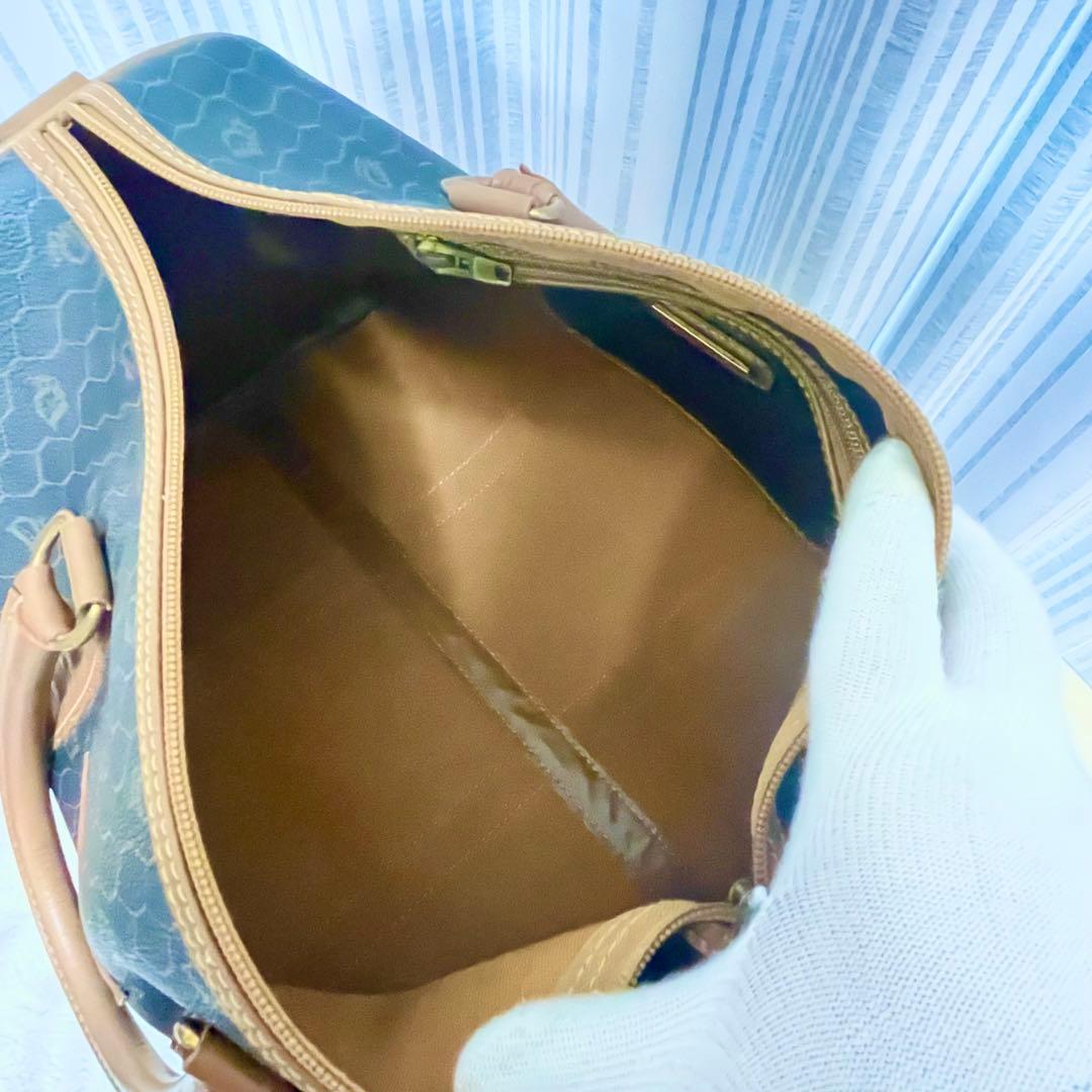 クリスチャンディオール Dior ボストンバッグ ハニカム トロッター 南京錠