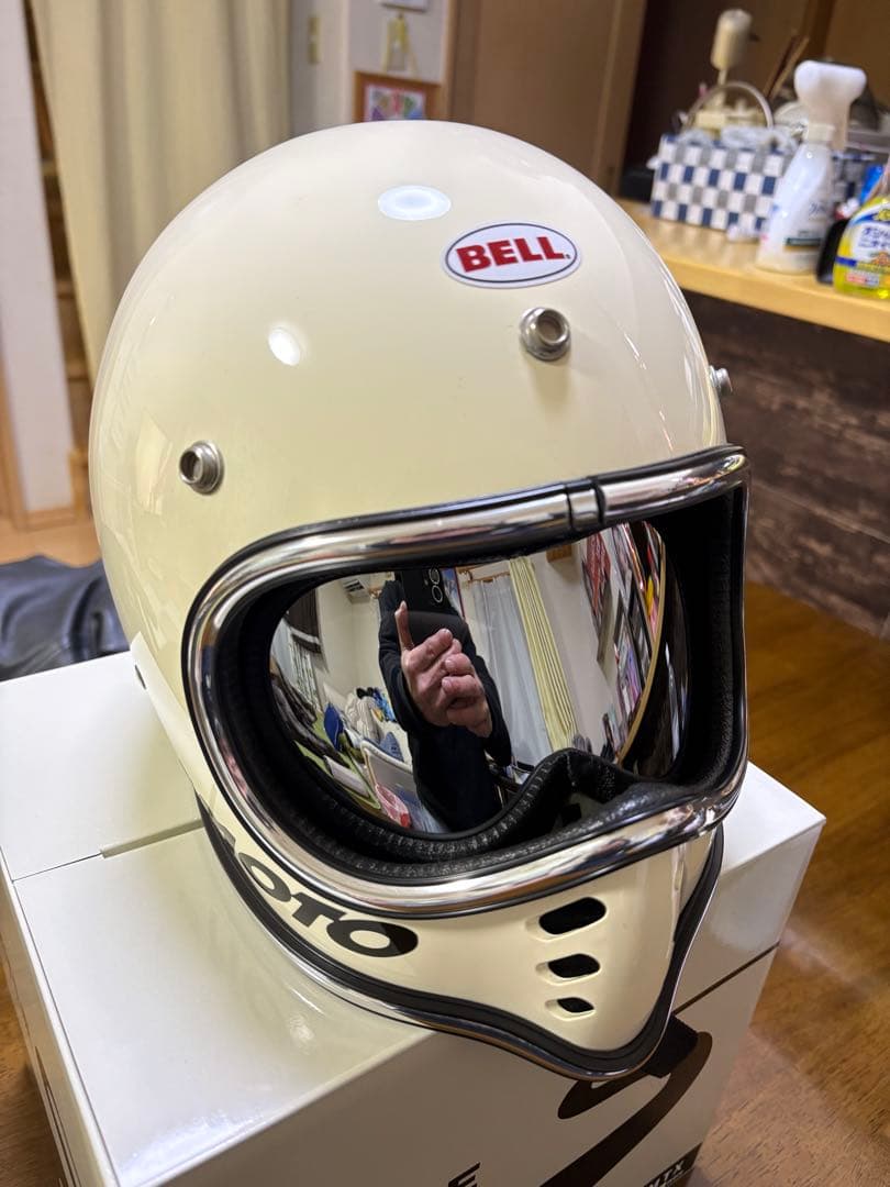 BELL BEETLE ホワイト フルフェイスヘルメット