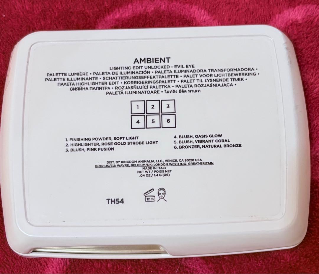 アワーグラス　HOURGLASS AMBIENT フェイスパレット