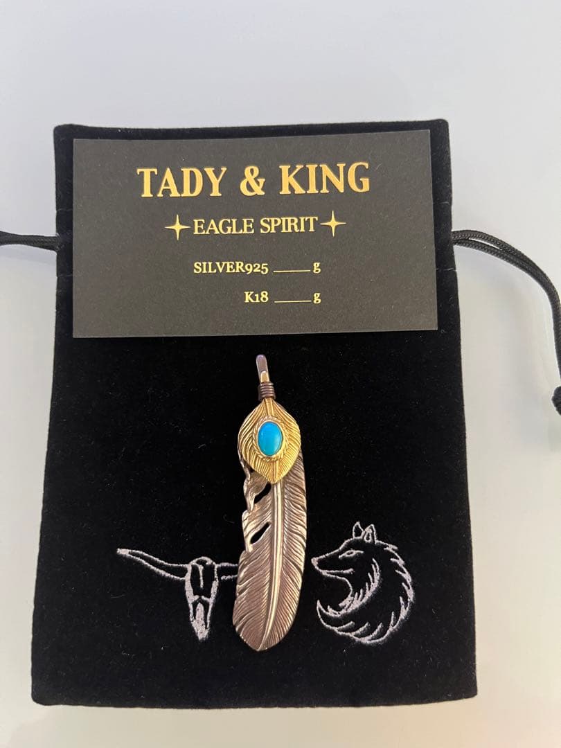 早い者勝ち！Tady & king タディ&キング上金金縄ターコイズL