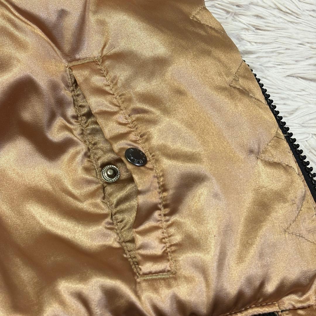 希少　アヴィレックス　AVIREX (S) ma-1　ユニオンジャック　35周年