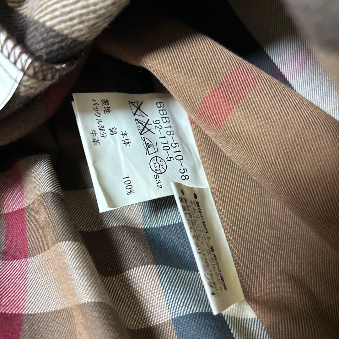 Burberry バーバリー　トレンチコート　カーキ　ノバチェック　ライナー付き