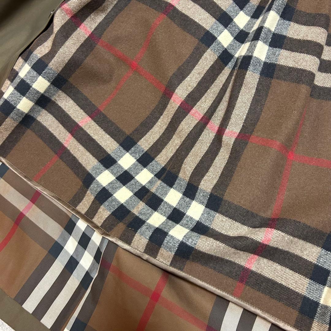 Burberry バーバリー　トレンチコート　カーキ　ノバチェック　ライナー付き