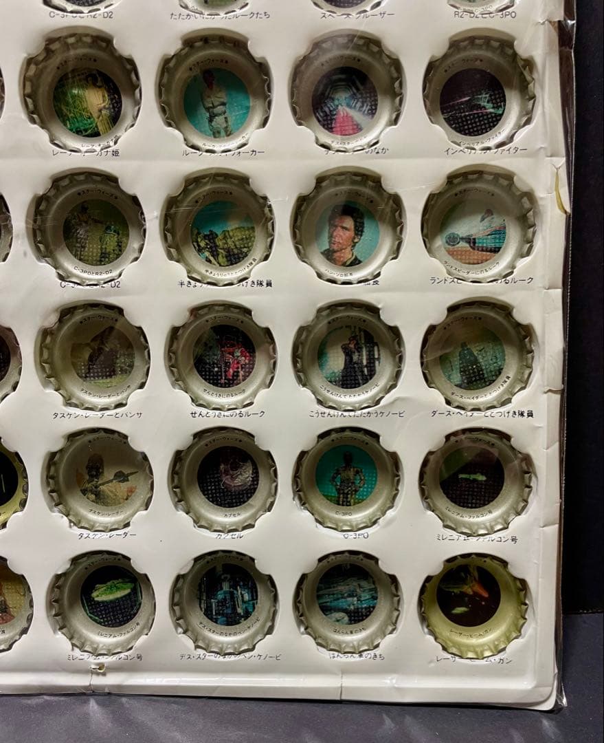 コカ・コーラ 王冠 スターウォーズ 全50種コンプリート台紙付