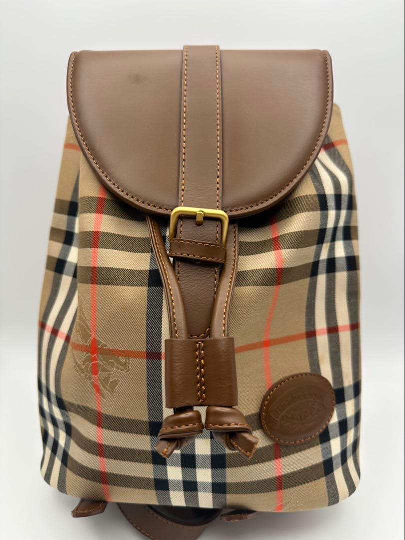 【希少】 Burberry バーバリー リュック ノバチェック バックパック