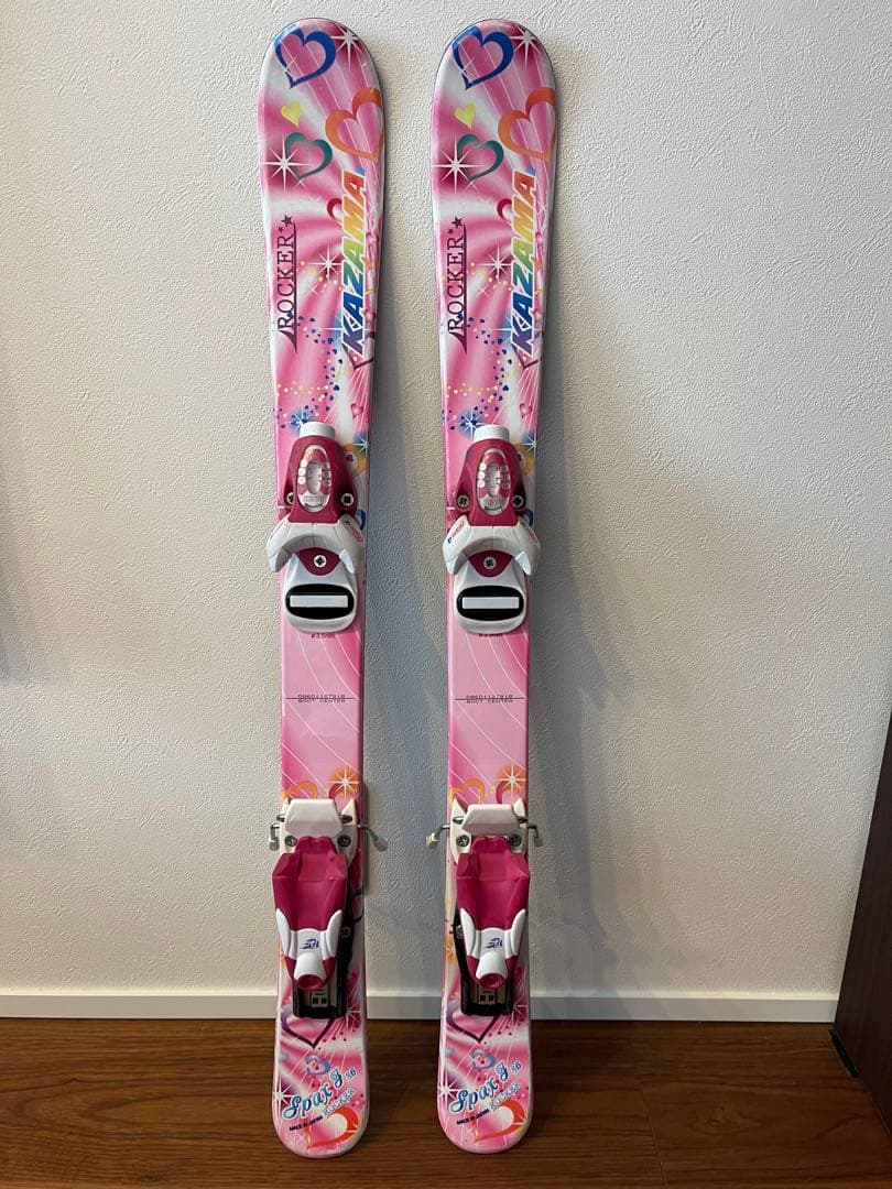 KAZAMA 子供用　スキー板 86cm ブーツ 19cm ストック ジュニア用