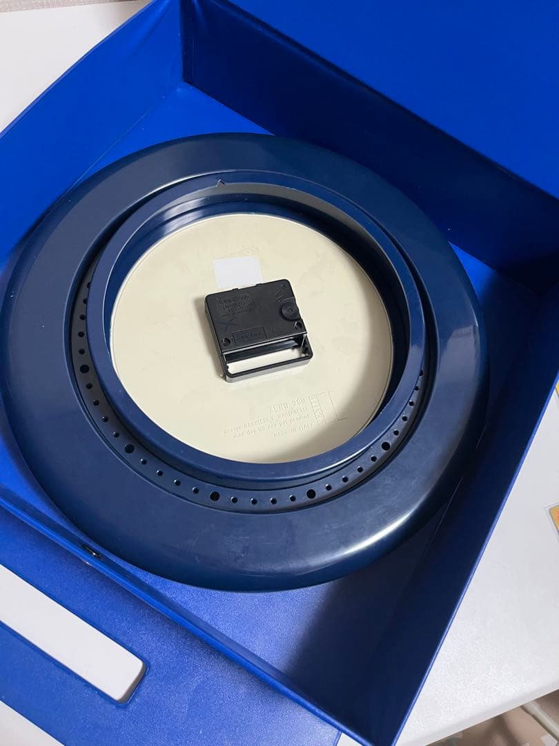 REXITE アナログ掛時計 ネイビー　 オリジナルボックス付き