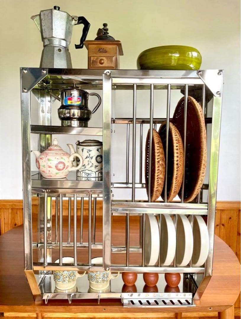 ★値下げ★インディアンキッチンラック(長方形)