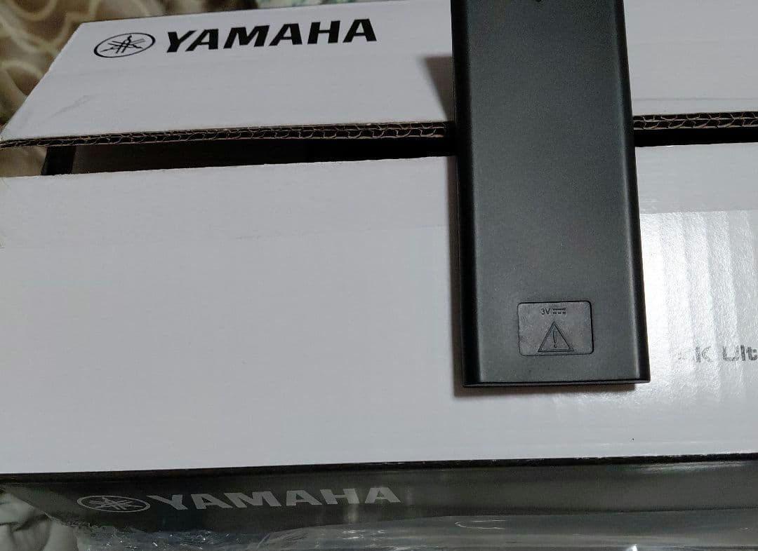 YAS-109　YAMAHAサウンドスピーカー　説明書リモコン箱