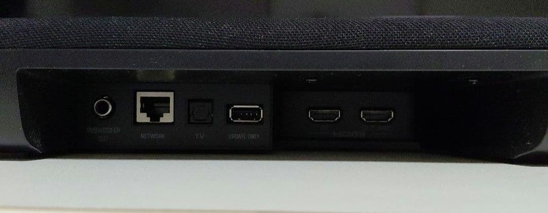 YAS-109　YAMAHAサウンドスピーカー　説明書リモコン箱