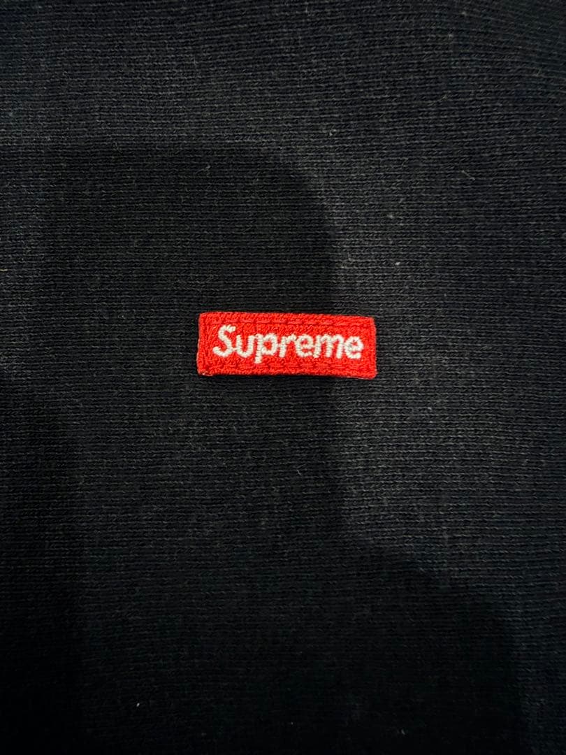 Supreme ブラック パーカー