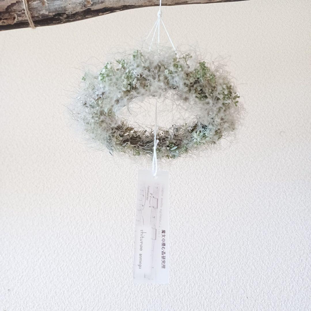 灯台守の植物園 ～herbier de brume～ ドライフラワー リース