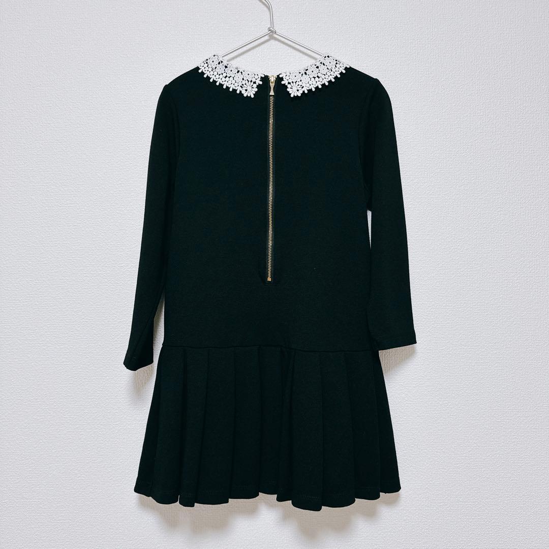 【美品】ケイトスペードキッズ　トドラー レースカラーワンピース120㎝