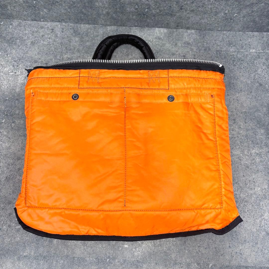 美品✨PORTER ポーター TANKER ショートヘルメットバッグ 黒