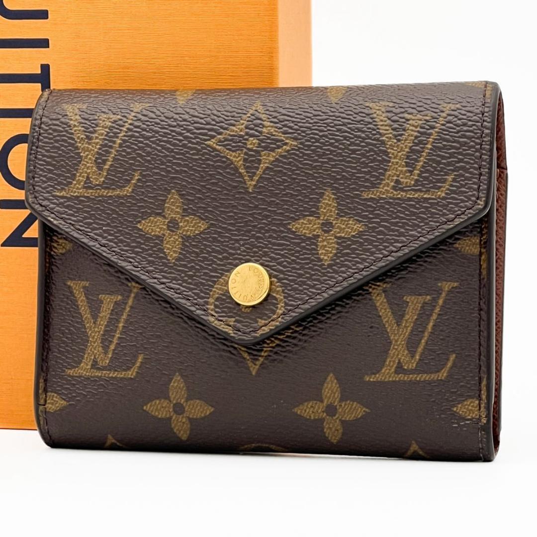 【美品 iC搭載 箱付】ヴィトン モノグラム ヴィクトリーヌ 財布 M62472