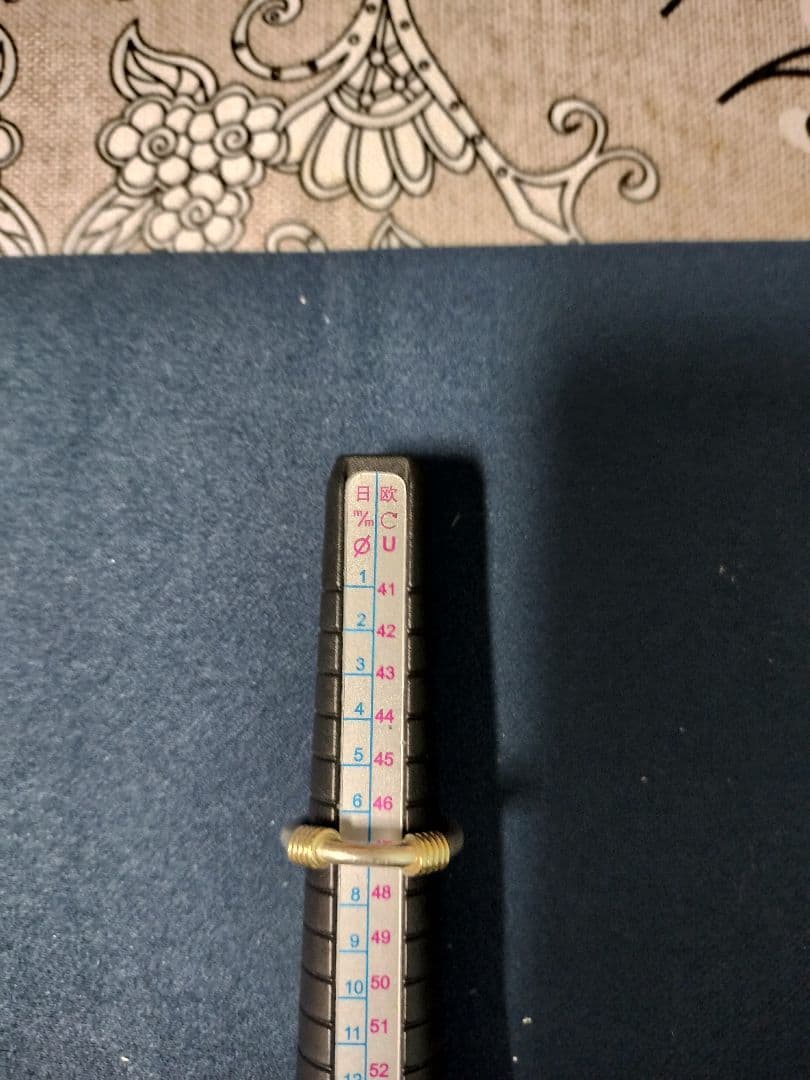 TIFFANY SILVER 750 バンドウィズワイヤーリング #7