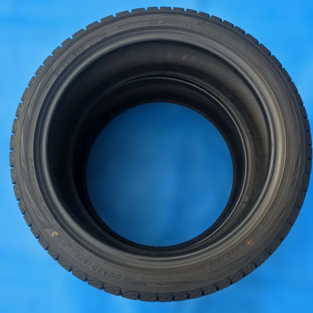 ② 215/45R18 ヨコハマiG70 バリ溝 2本 送料込み