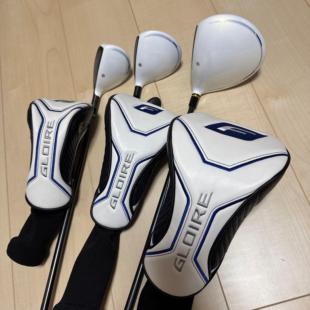 極美品　GLOIRE Fゴルフクラブ キャディーバック　セット