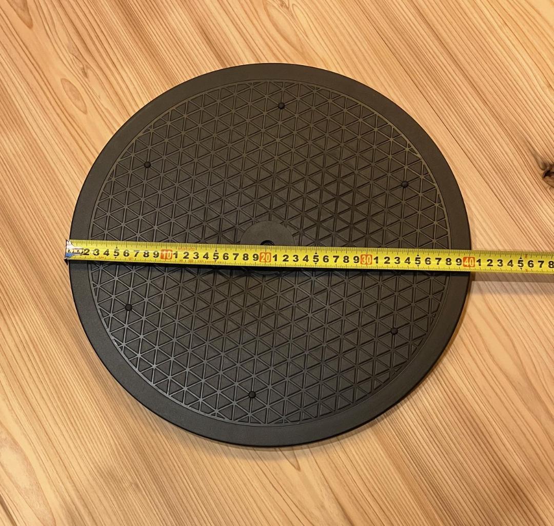 （90cm）木製ターンテーブル_51251　主に食卓用　回転テーブル中華テーブル