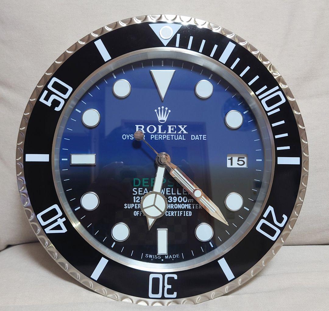 掛け時計 ロレックス シードウェラーディープシー