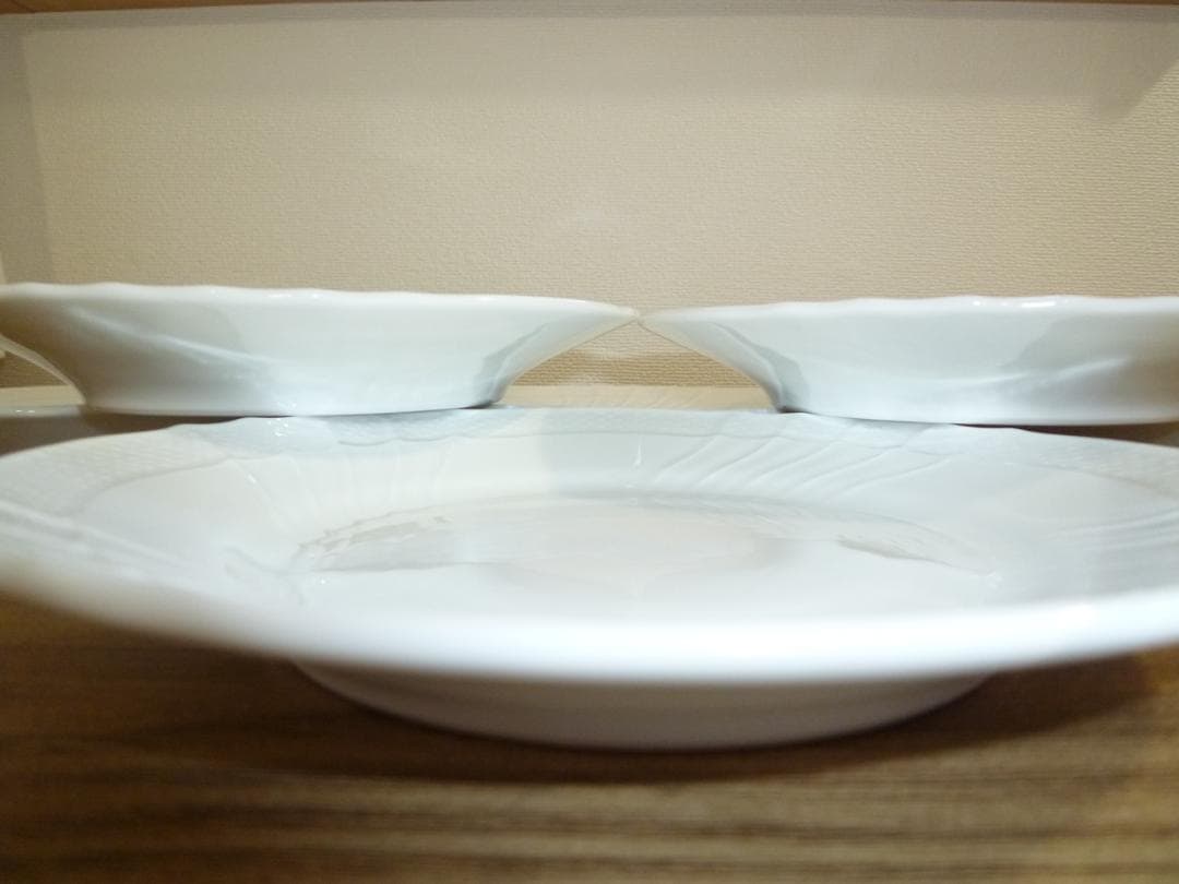 リチャードジノリ ベッキオホワイト 17㎝プレートｘ6