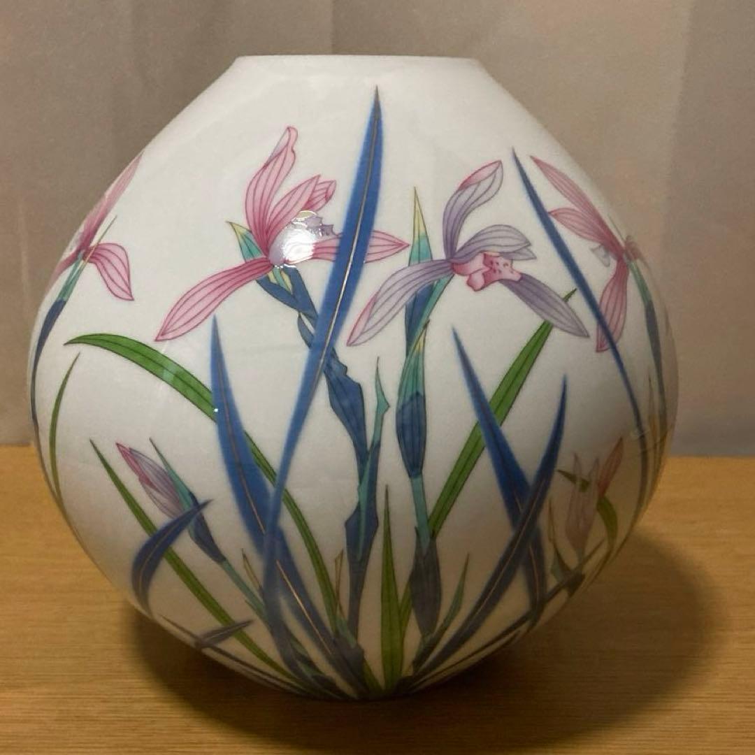 香蘭社　花生　花瓶　花器　壺