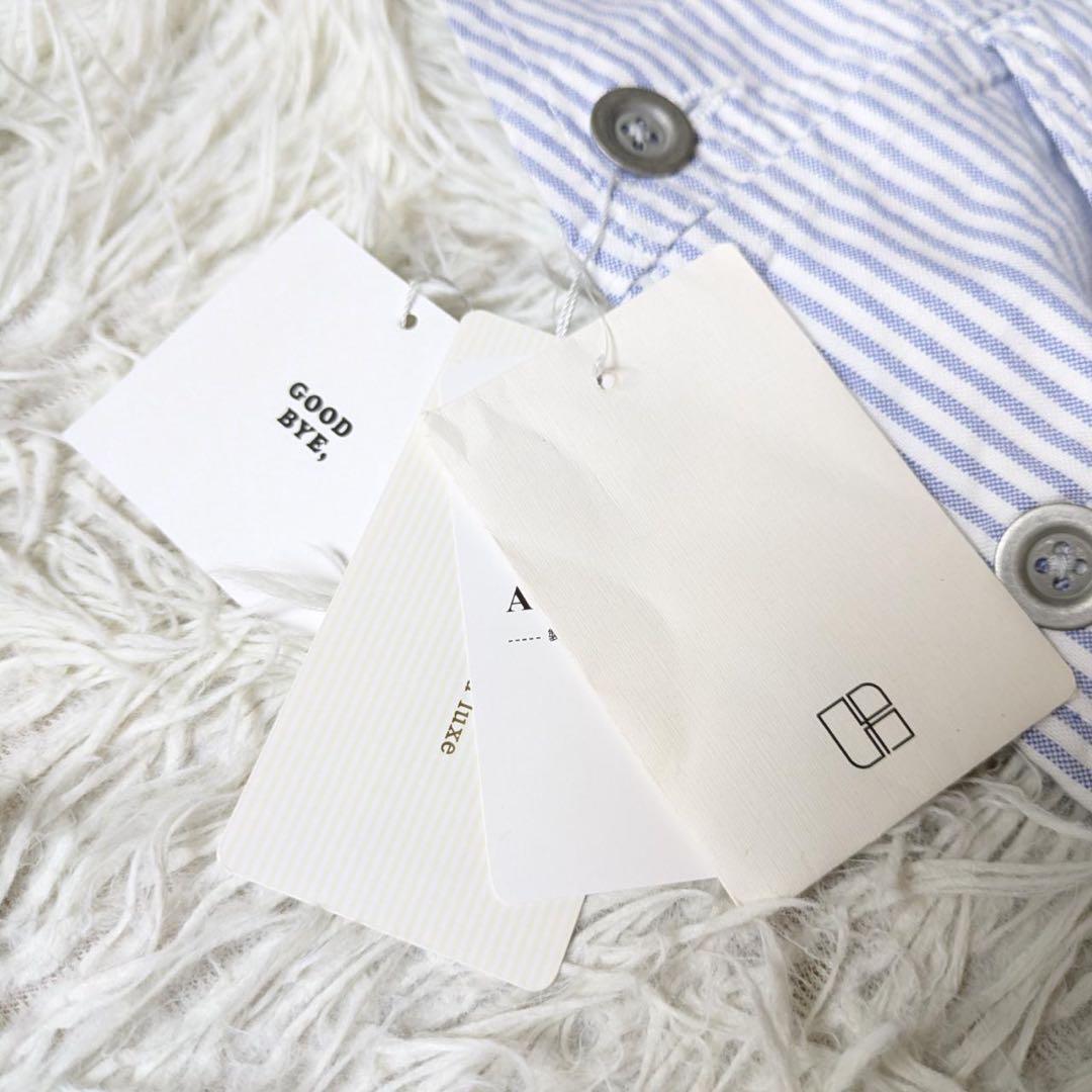 《新品タグ付》ジャーナルスタンダードラックス　OXストライプオーバーオール