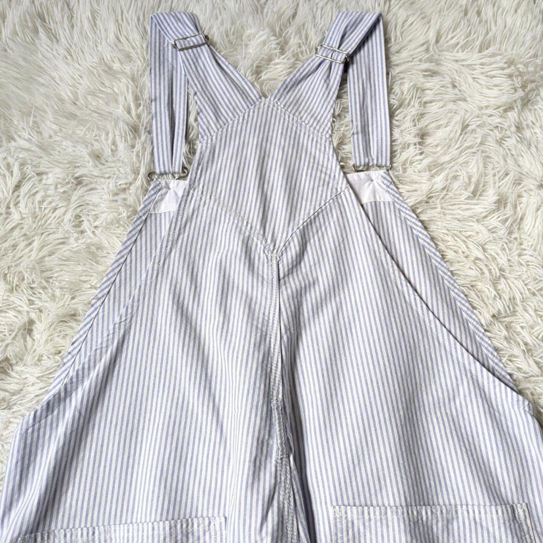 《新品タグ付》ジャーナルスタンダードラックス　OXストライプオーバーオール