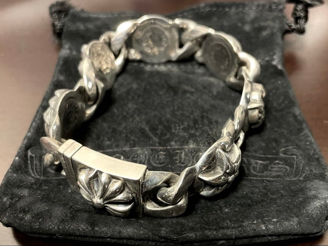 ぼ*う様 CHROME HEARTS クロムハーツ マルチリンク ブレス 6リン