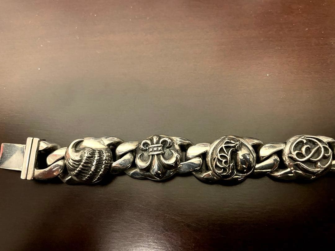 ぼ*う様 CHROME HEARTS クロムハーツ マルチリンク ブレス 6リン