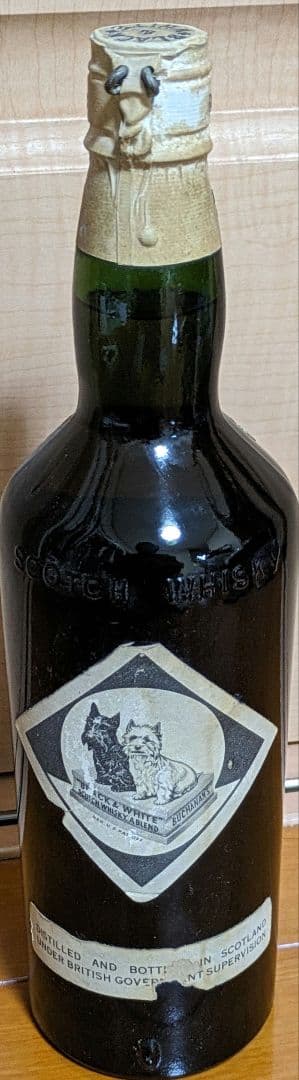 ウィスキー　BLACK＆WHITE　　古酒
