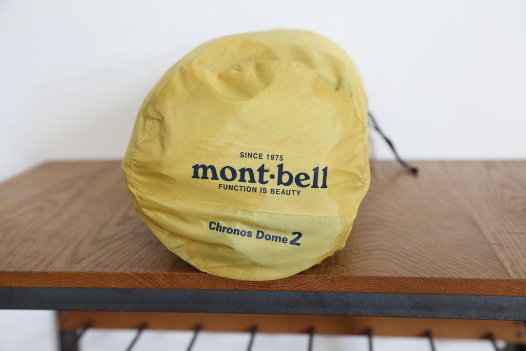 mont-bell クロノスドーム 2 シトロンイエロー