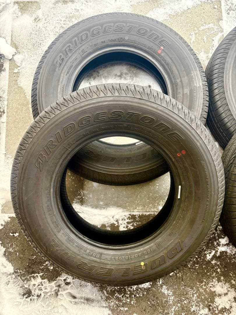 ■ミッキーさま専用①■ BSDueler H/L 195/80R15 4本セット