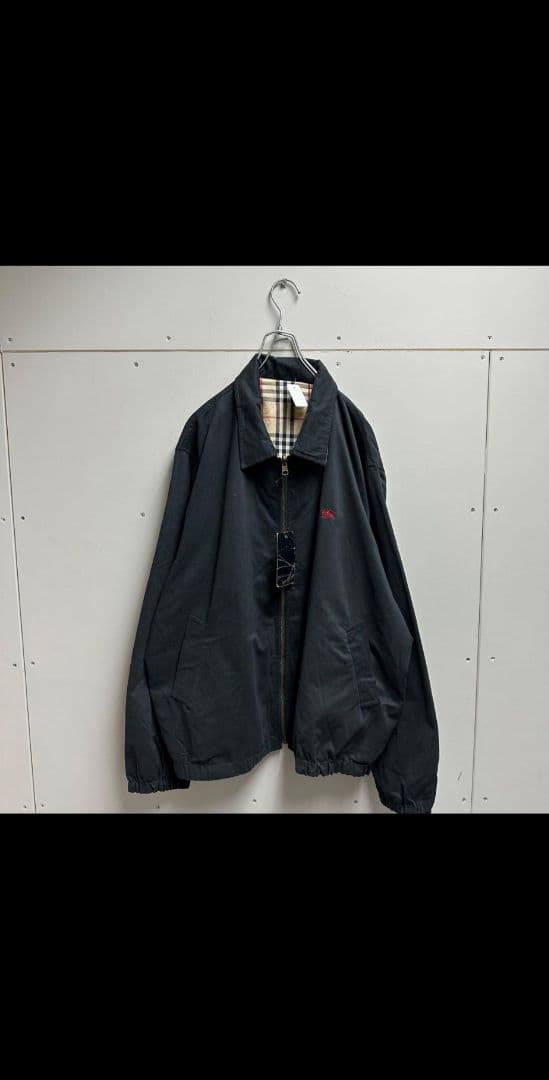 Burberry チェック柄オーバーサイズジャケット