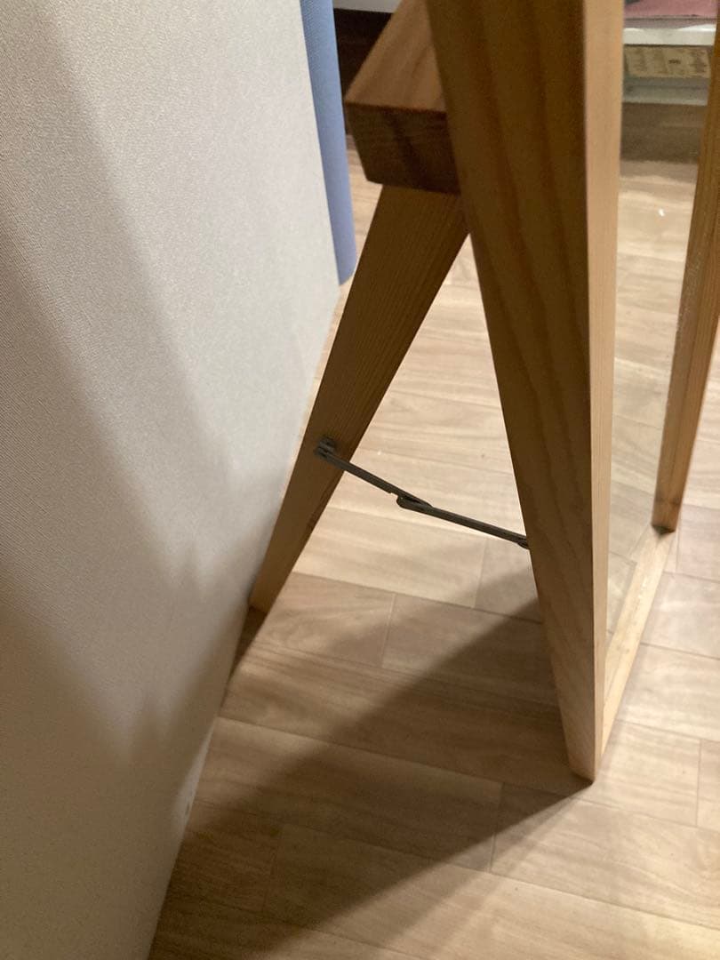 無印良品　MUJI タモ材　ドレッサー　鏡台　オシャレ　化粧台