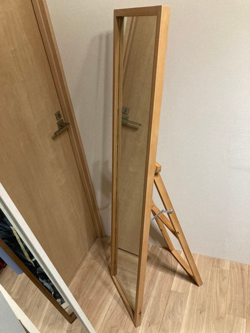 無印良品　MUJI タモ材　ドレッサー　鏡台　オシャレ　化粧台