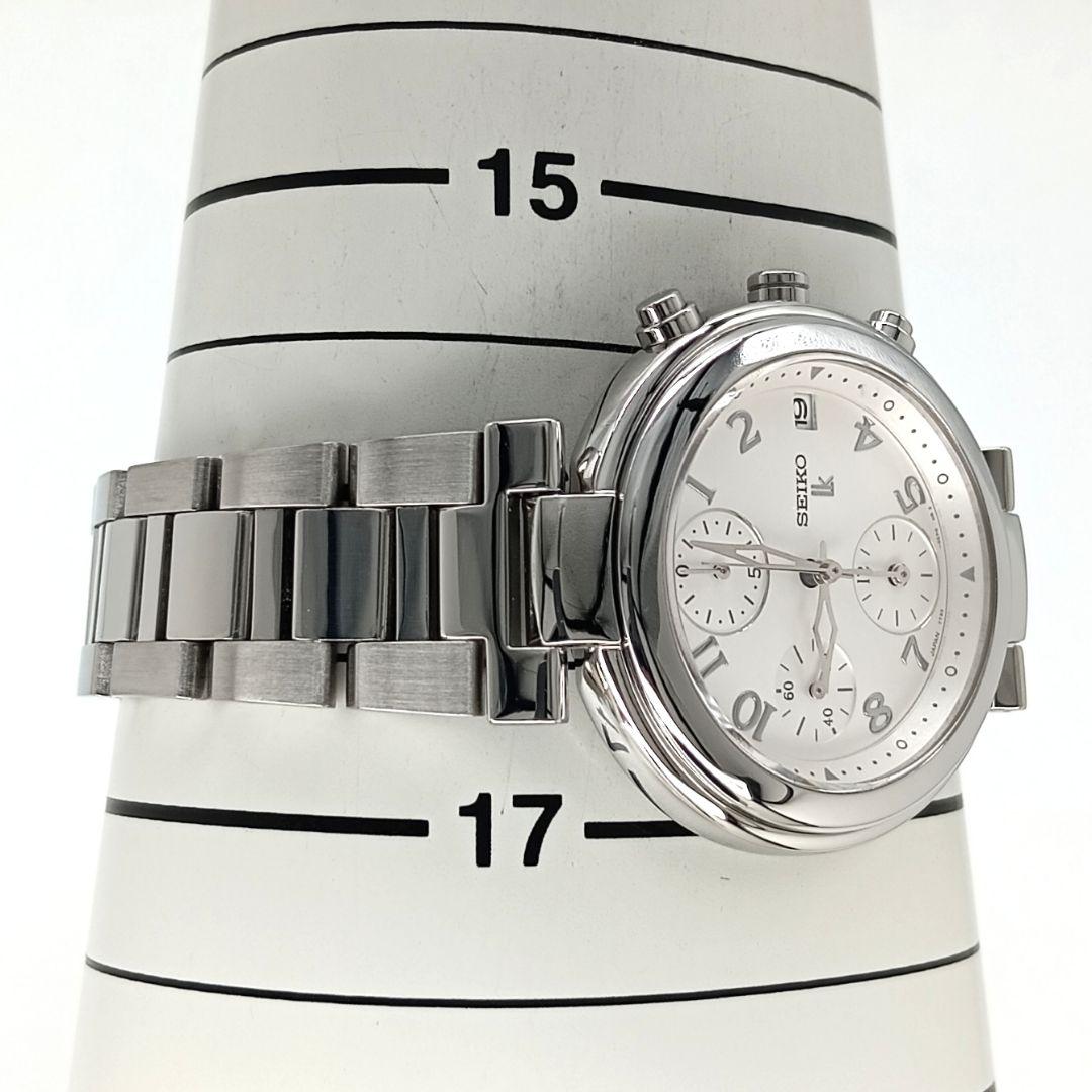 【美品 クロノグラフ】セイコー　ルキア　レディース腕時計　A9I-2