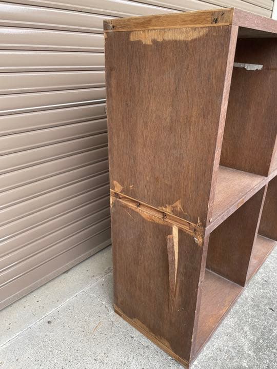 レトロ　アンティーク　木製棚　大きい棚　収納棚