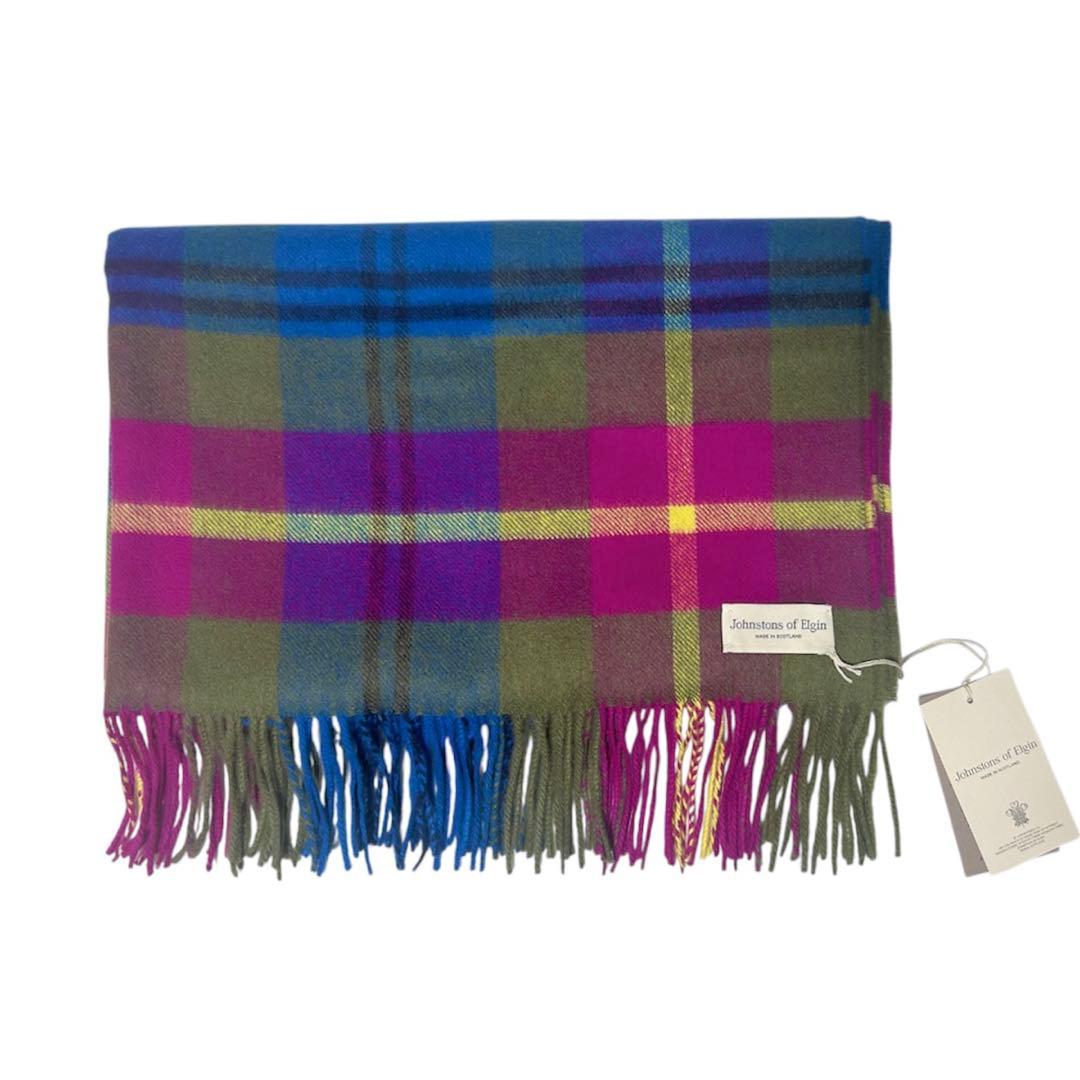 ★国内正規品★¥93,500- JOHNSTONS 大判カシミヤストール ★P4