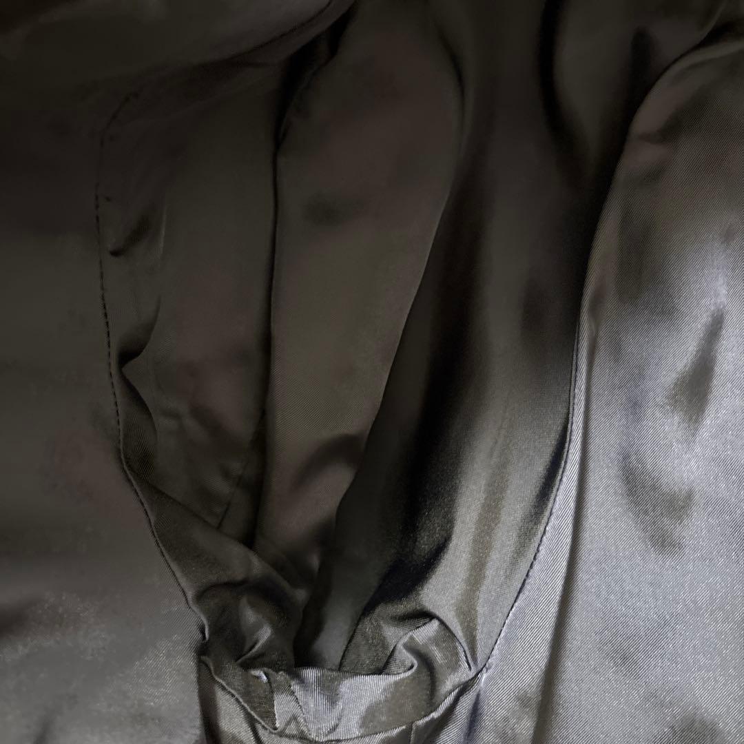 美品⭐️BURBERRY カシミヤ ロングコート ブラック　比翼　Lサイズ相当