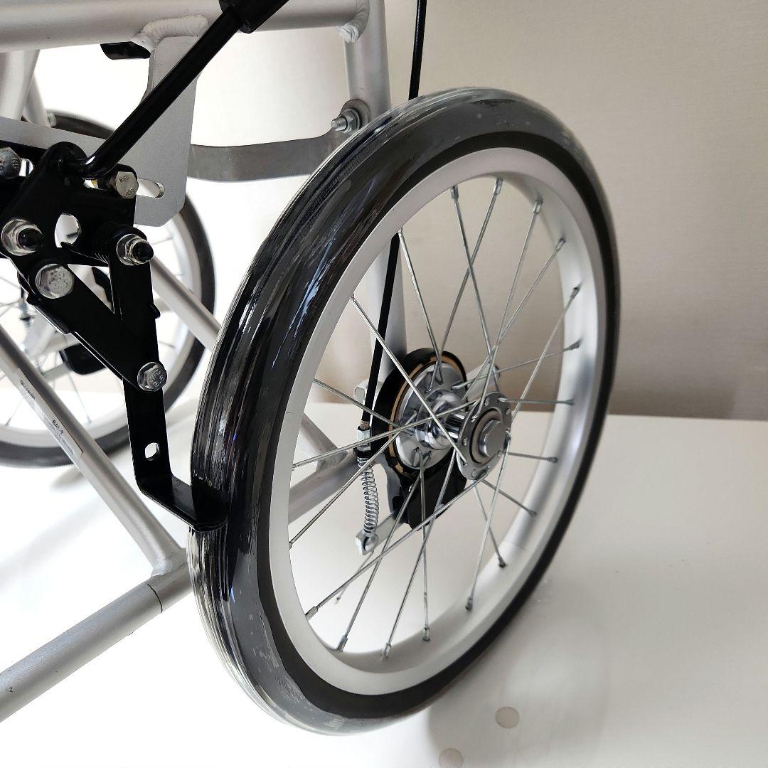 Miki　介助用　軽量　ノーパンクタイヤ　車椅子　BAL-2