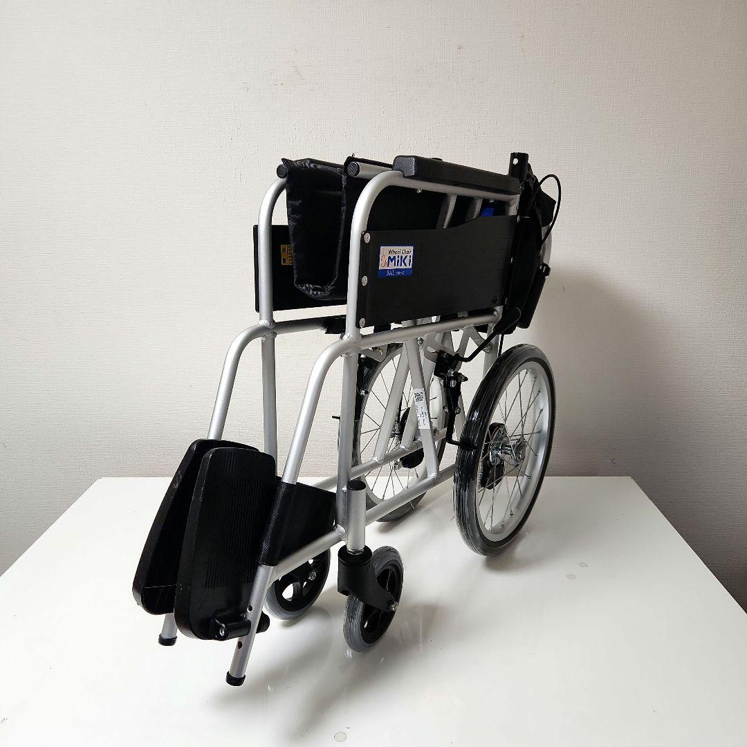 Miki　介助用　軽量　ノーパンクタイヤ　車椅子　BAL-2