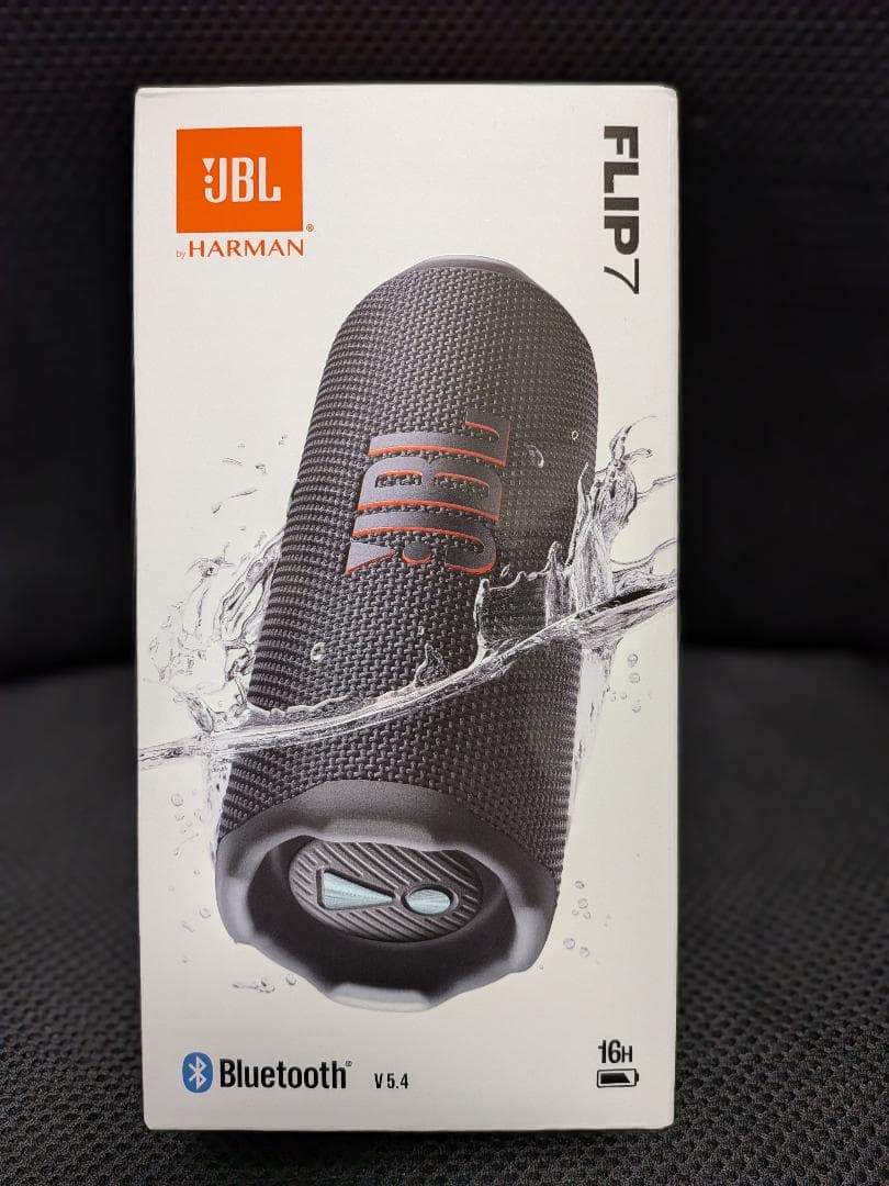 JBL FLIP 7 ブラック ワイヤレススピーカー動作確認のみ実施品