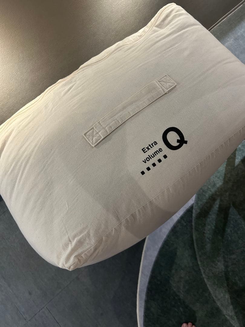 無印良品　Extra volume Q 羽毛掛け布団 210x210cm