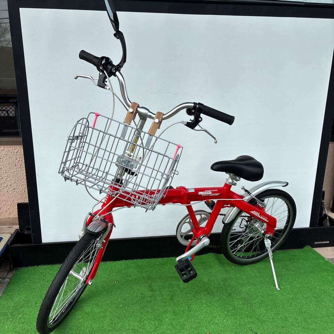 折りたたみ自転車 サカモトテクノ カリブー 20インチ 6段変速　美品